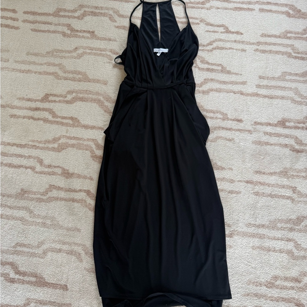 BCBGeneration Black Midi Dress